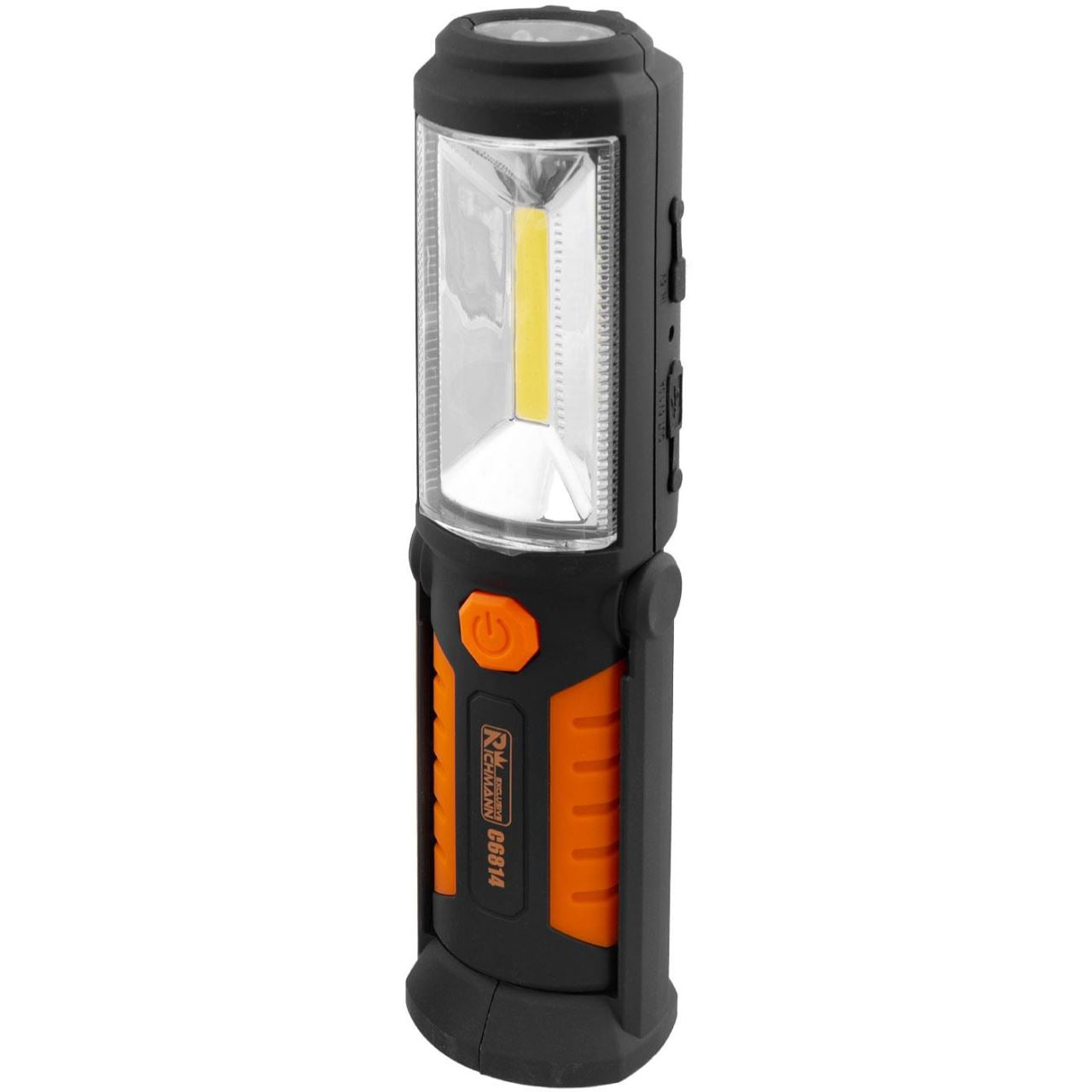 Lanterna lucru, LED COB, 3 W, 220 lm, USB, Richmann Exclusive