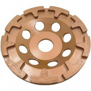 Disc diamantat premium, beton-caramida, slefuire uscata, segmenti "T", 115 mm, Dedra