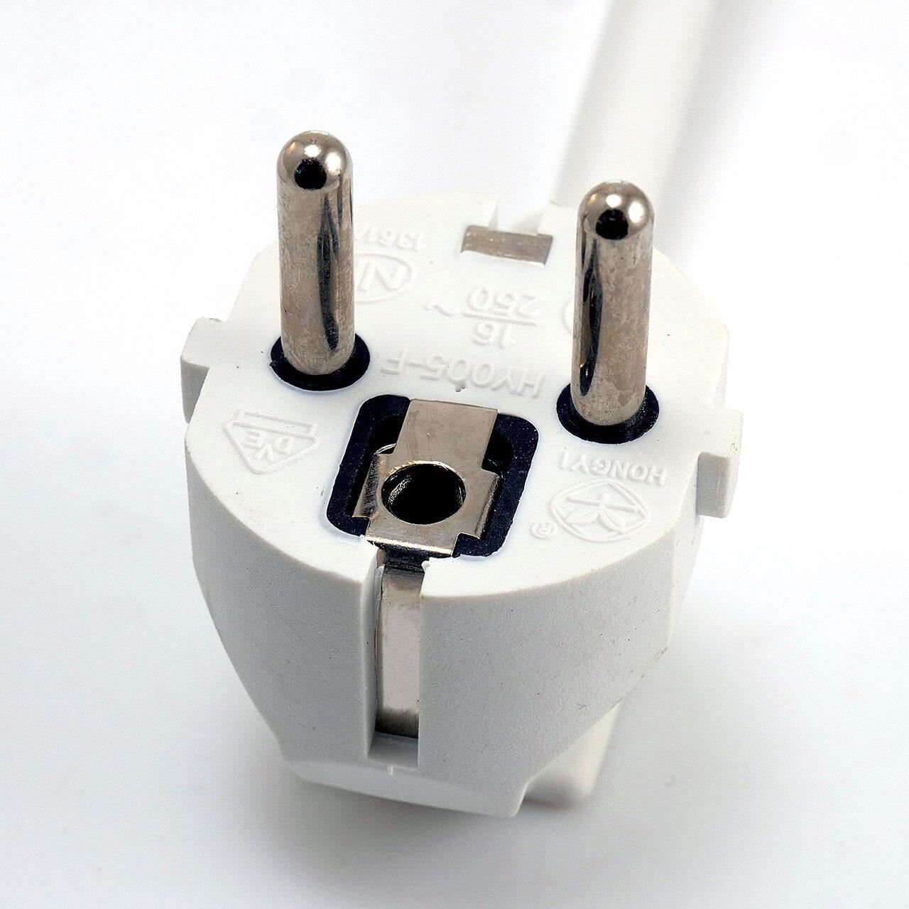 Elektromos hosszabbító kábel földeléssel és gyermekvédelemmel, 5 aljzat, 3 m kábel