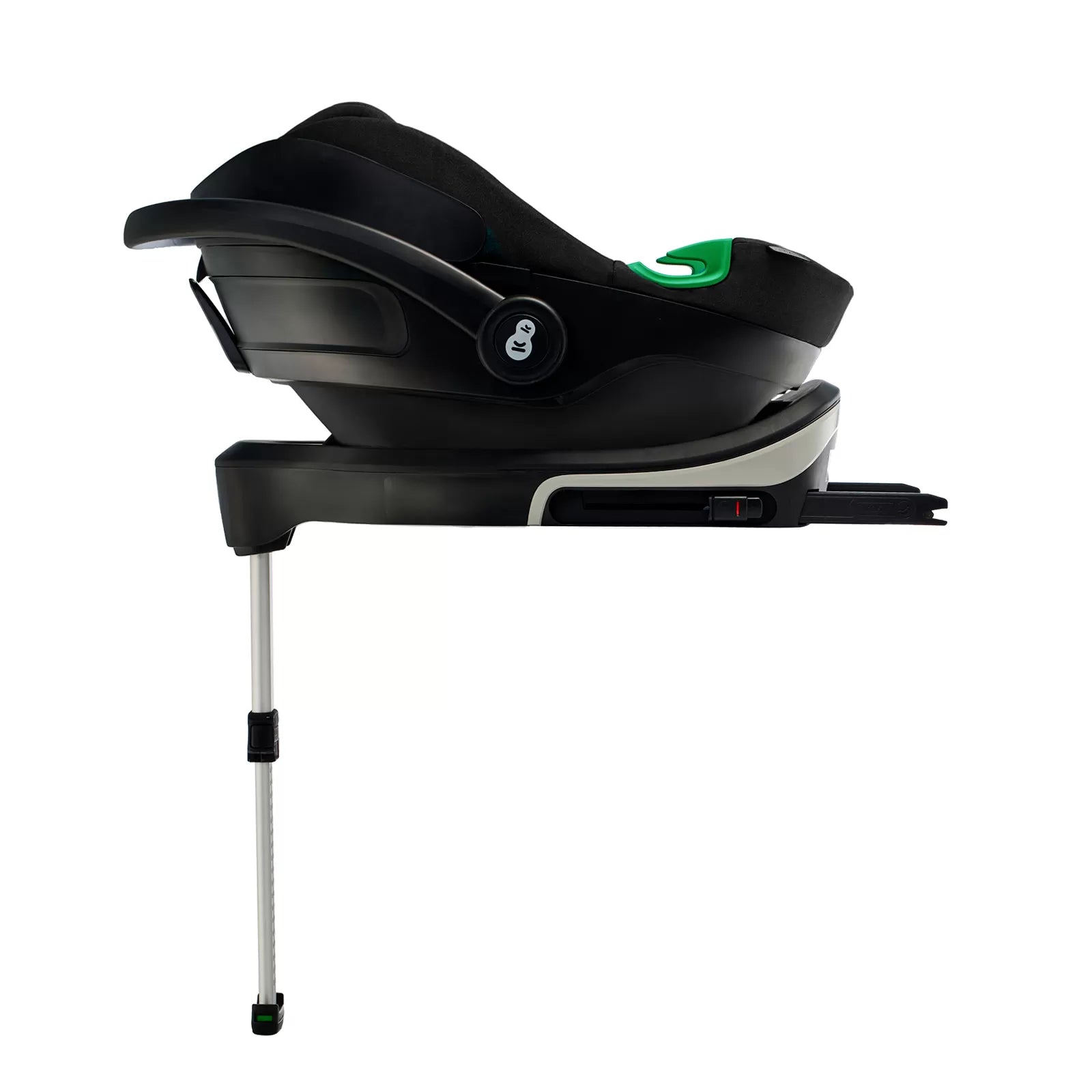 Scoica auto kinderkraft i-care i-size 40-87 cm, rwf, graphite black