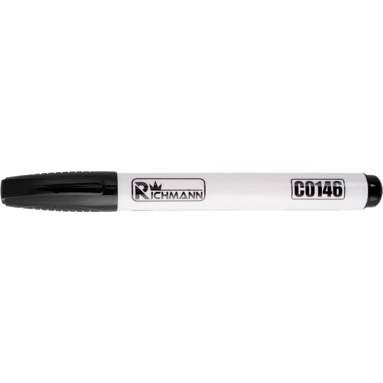 Marker permanent, 4 mm, alb, gros, Richmann