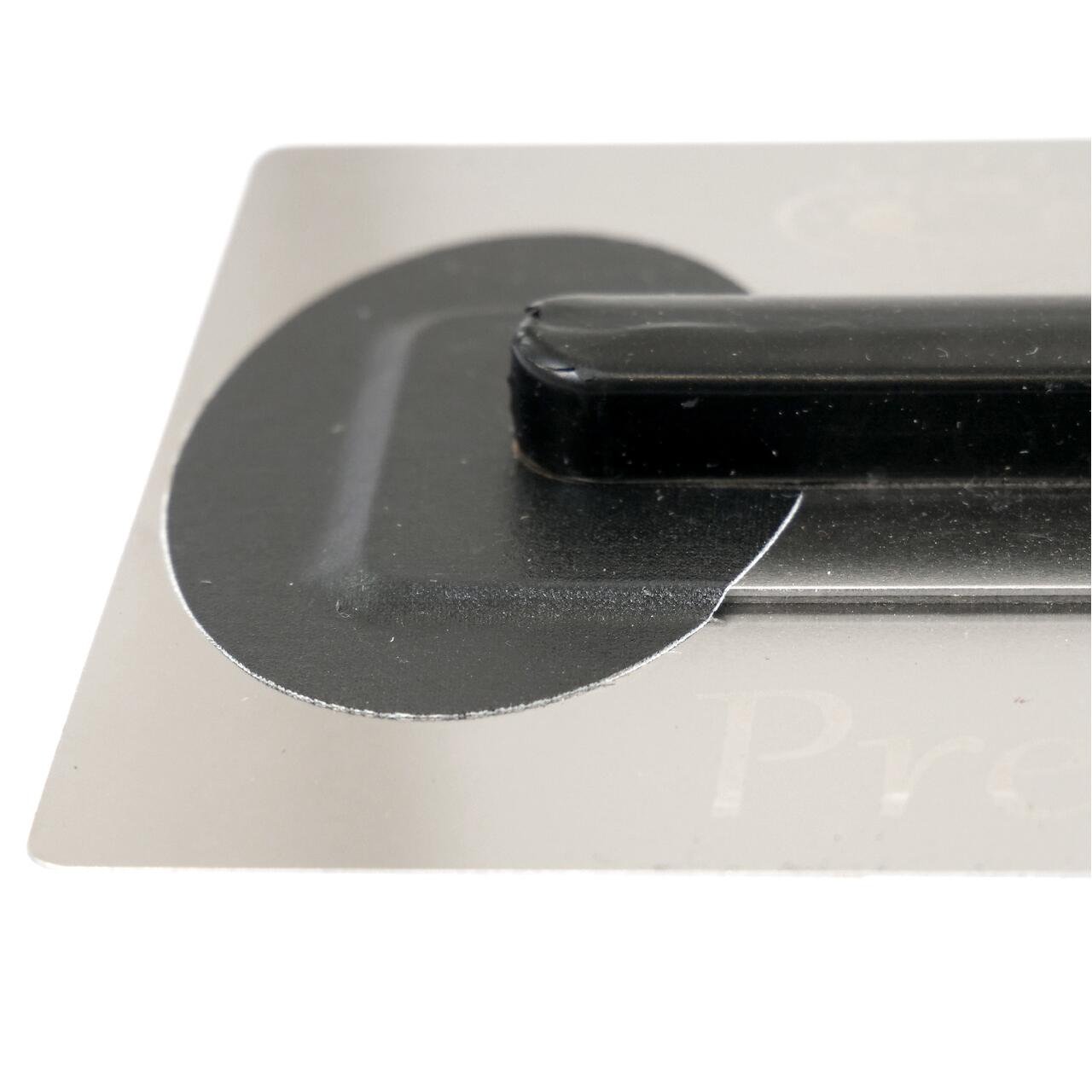 Gletiera inox, Olejnik, intarita, 305x130 mm, 0.4 mm, maner pluta