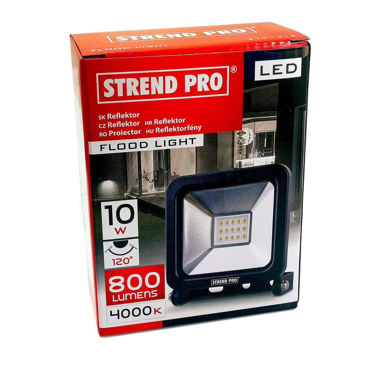 Munkalámpa, LED, 10 W, 800 lm, IP65, Strend Pro