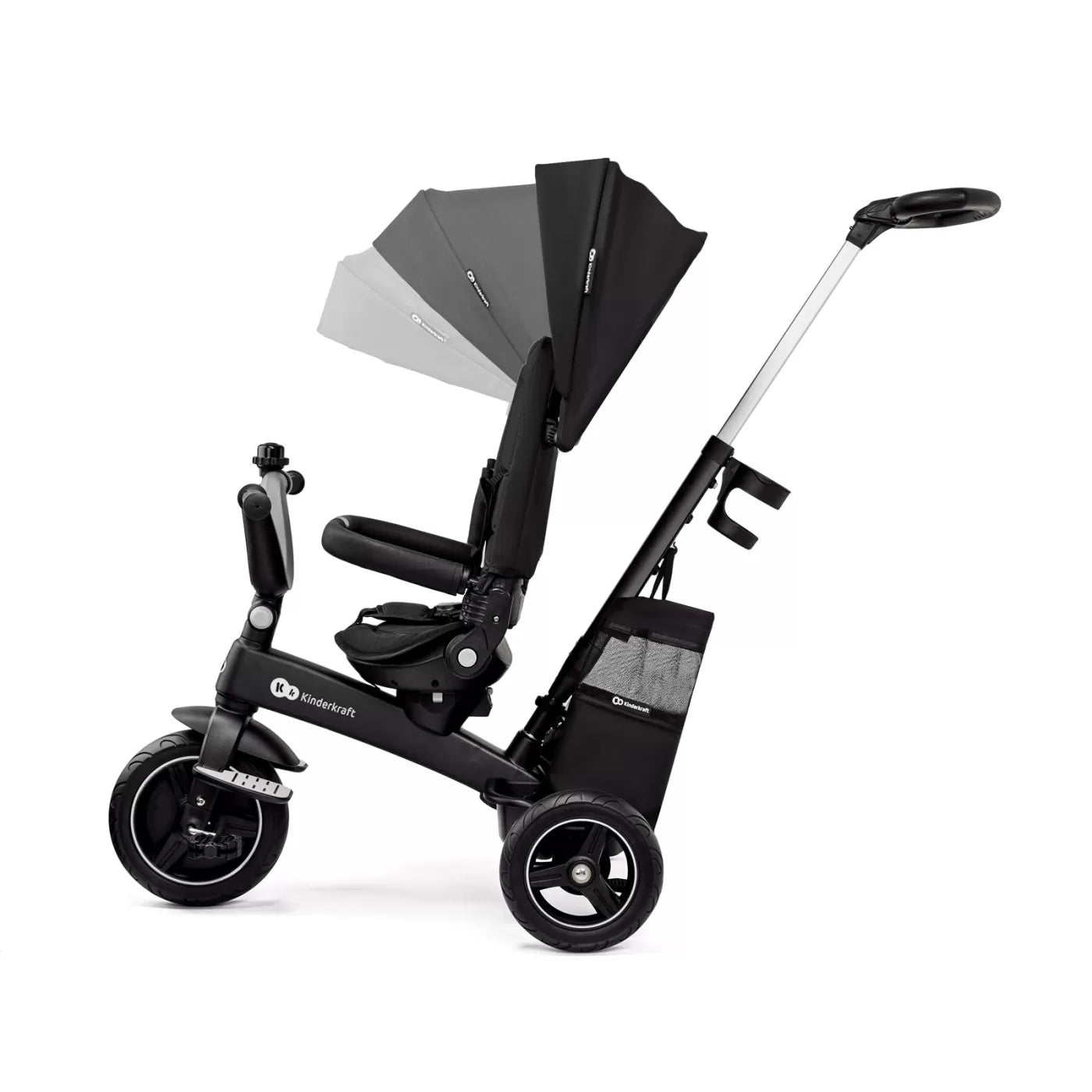Kinderkraft easytwist tricikli, fekete