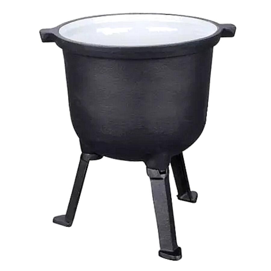 Zománcozott öntöttvas üst, kazán típusú, nyomásos, 7 L, Perfect Home
