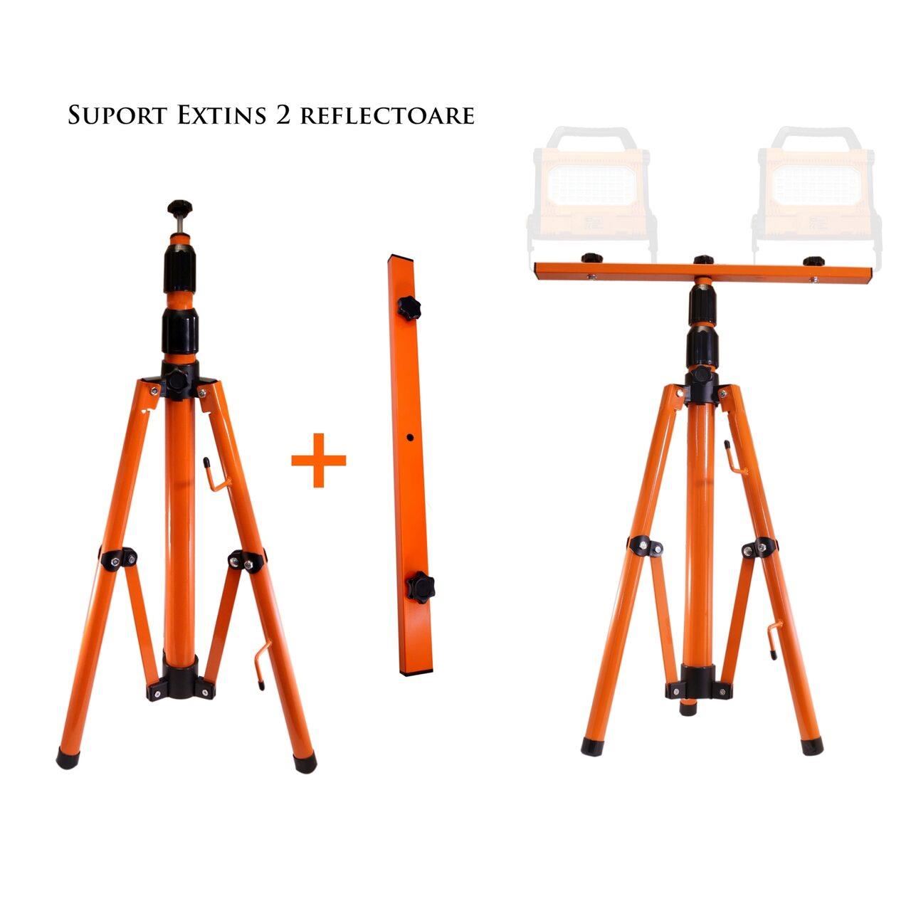 Teleszkópos állvány infravörös fűtőtestekhez/reflektorokhoz, 152 cm, RICHMANN EXCLUSIVE