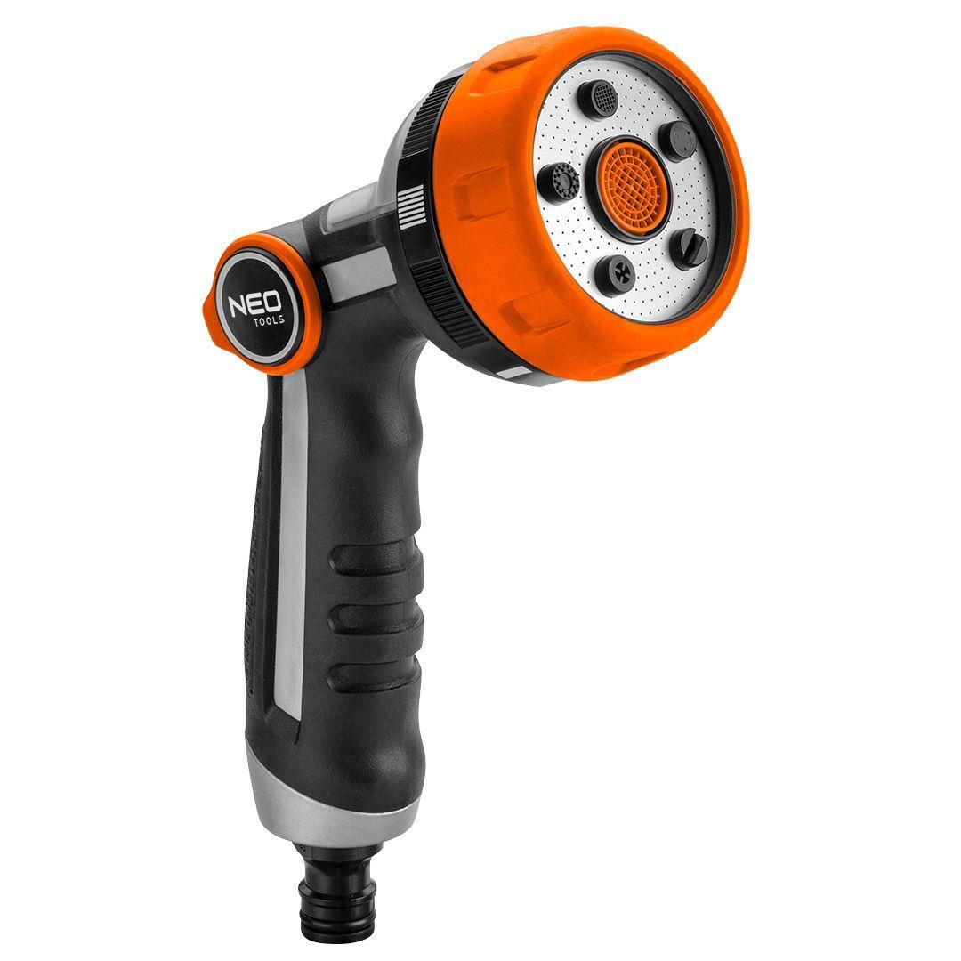 Tambur, rola, cu furtun gradina, antirasucire, pistol de stropit, accesorii, 1/2", 20 m, NEO