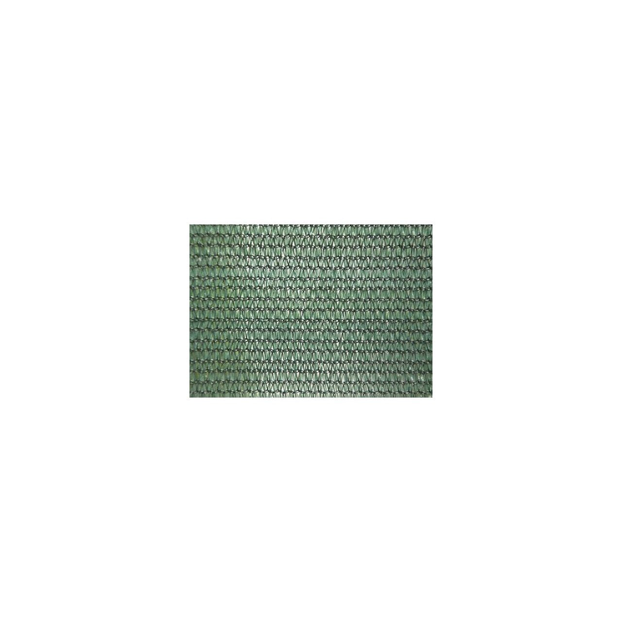 Plasa de umbrire, HDPE, 80 g/mp, grad de umbrire 80%, verde, 50x1.8 m