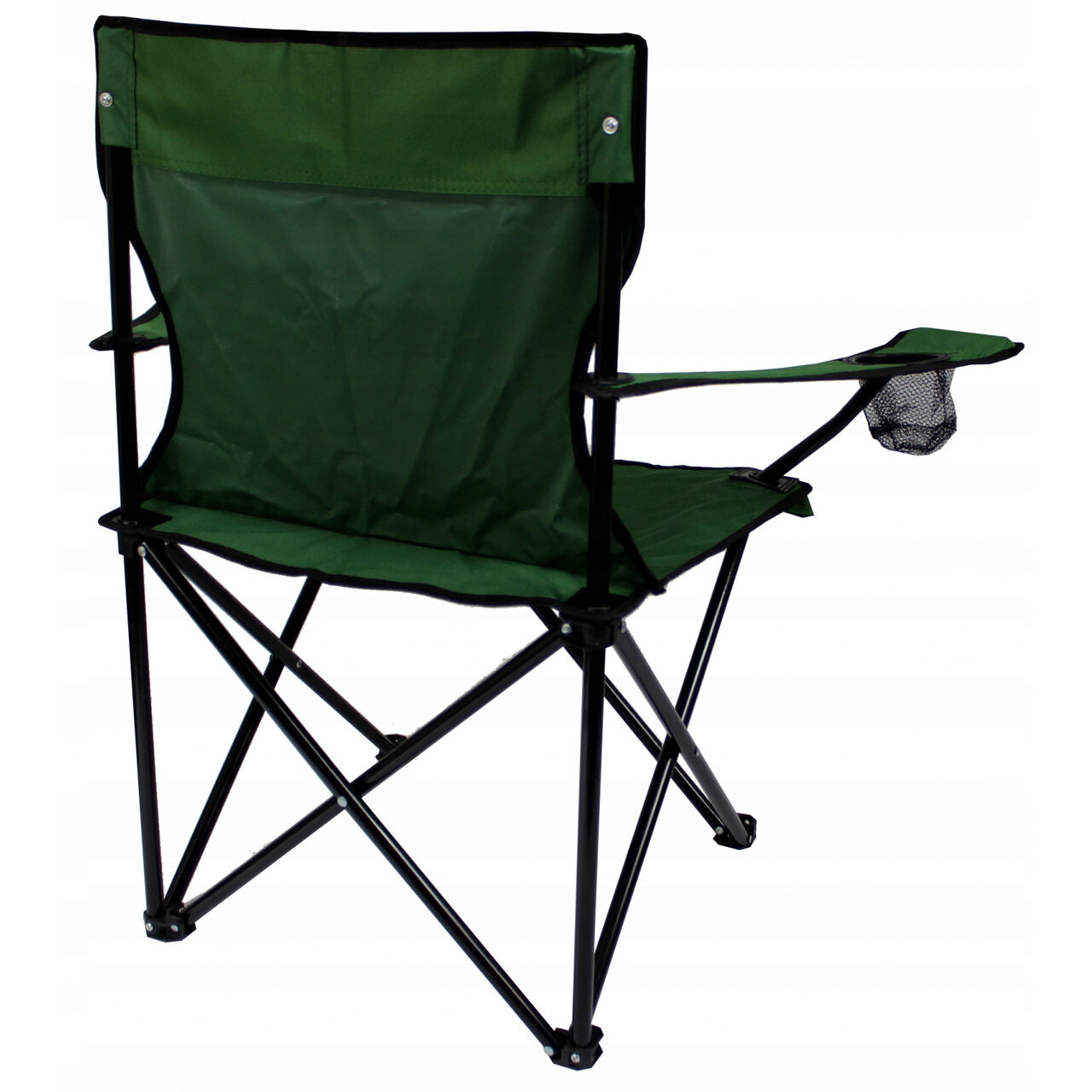 Scaun pliabil gradina, camping, pescuit, rosu, max 120 kg, 50x50x80 cm