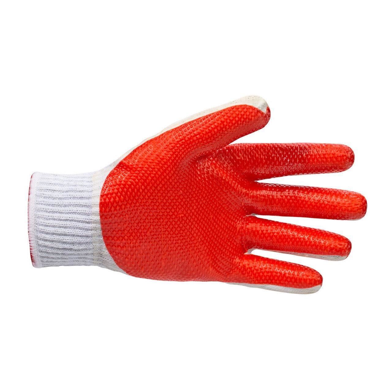 Pamut, poliészter és latex munkakesztyűk, REDWING-L, BEOROL