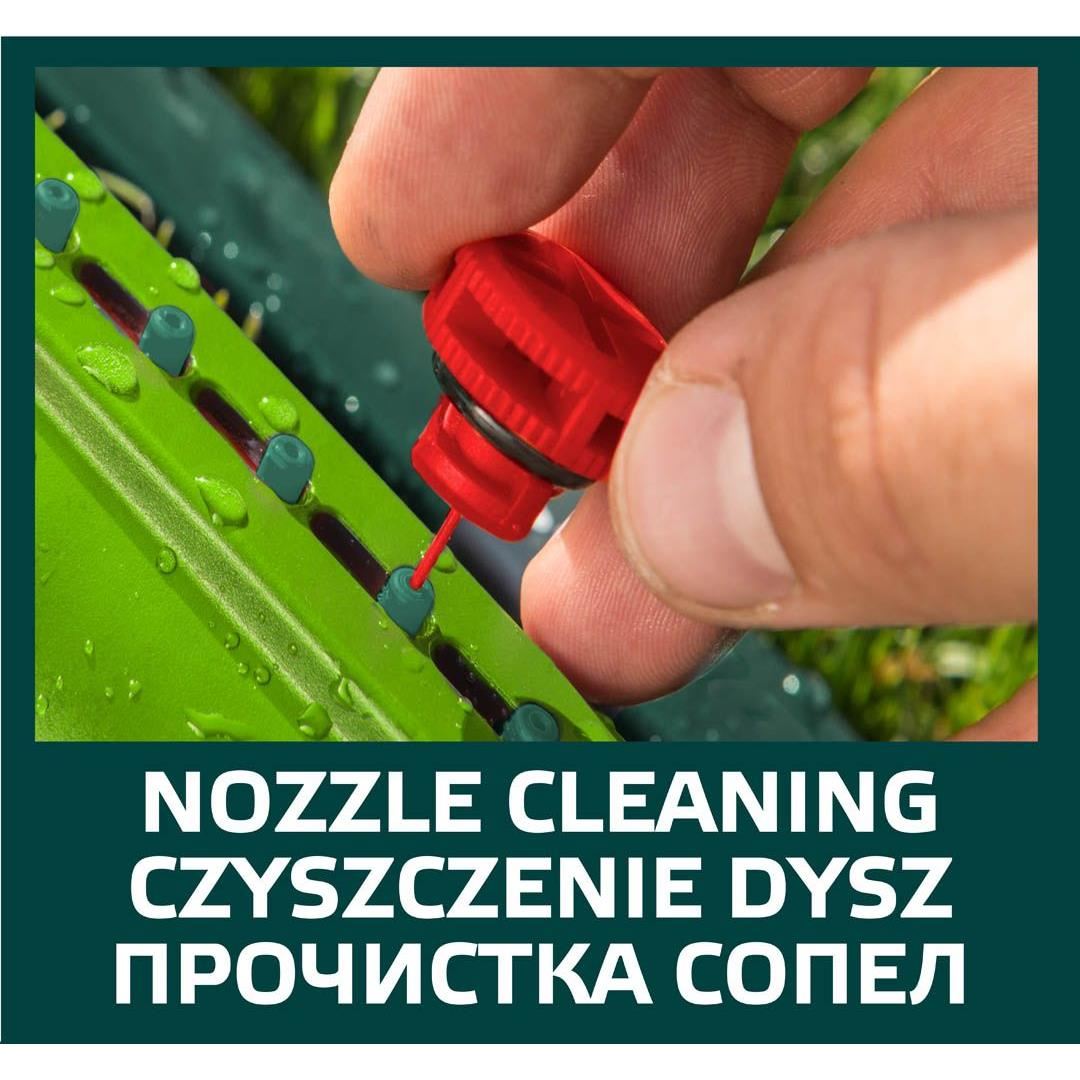 Aspersor oscilant, 18 duze, 418 mp, Verto