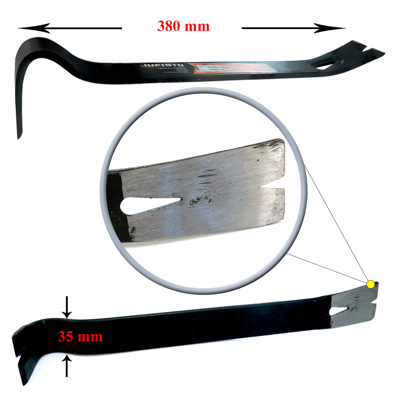 Lapos kar 380 mm
