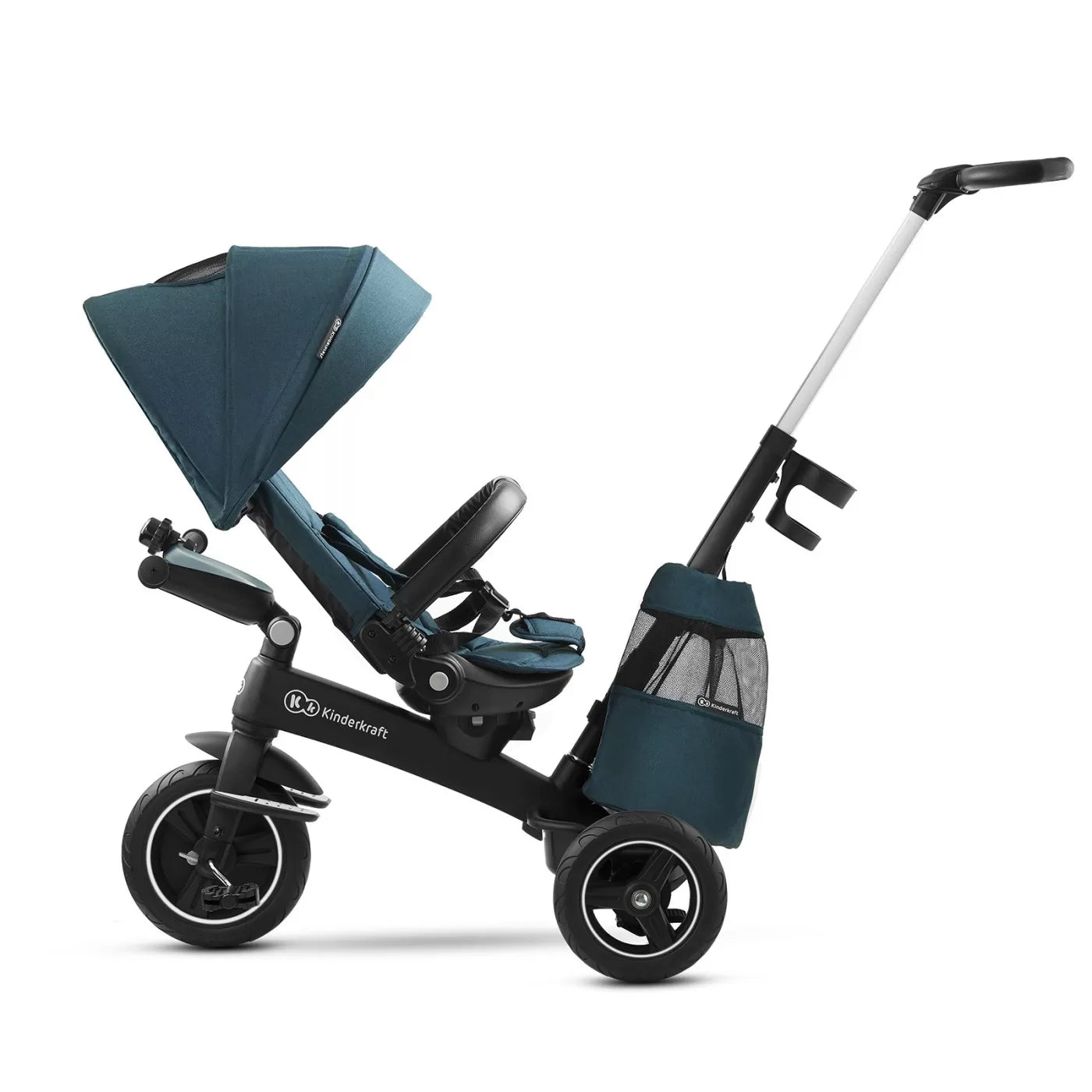 Kinderkraft easytwist tricikli, éjzöld