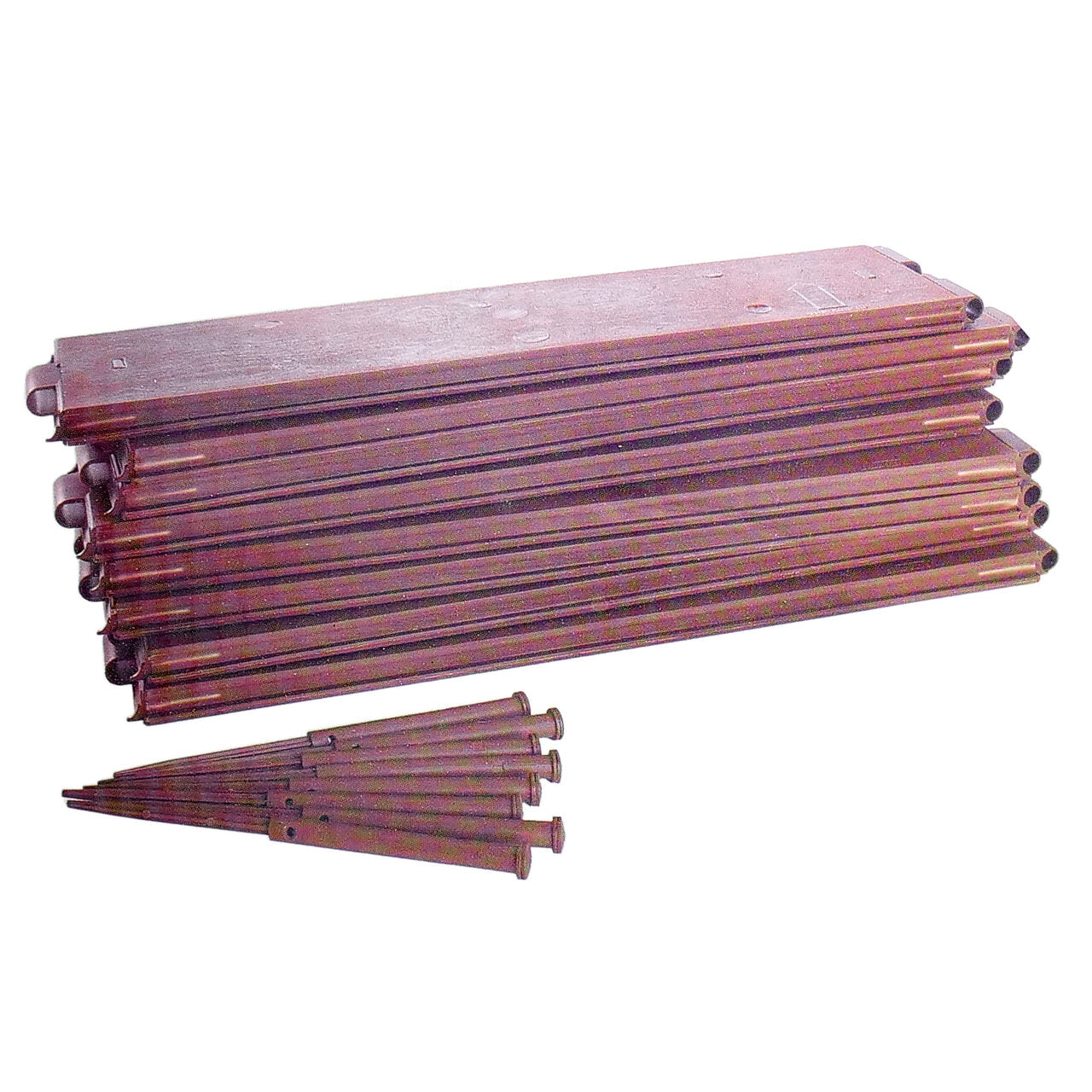 Cutie pentru flori, legume din polipropilena, 8 piese 57x13cm