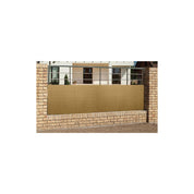Paravan pentru balcon, terasa, gard PVC, stil bambus, 1300 g/m2, UV, 3x1 m