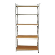 Raft depozitare, metalic, 5 polite, 120 kg, 90x30x180 cm, Breckner Germany