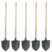 Set 5 harleti profi, cu coada lemn, 21.5x30.5 cm