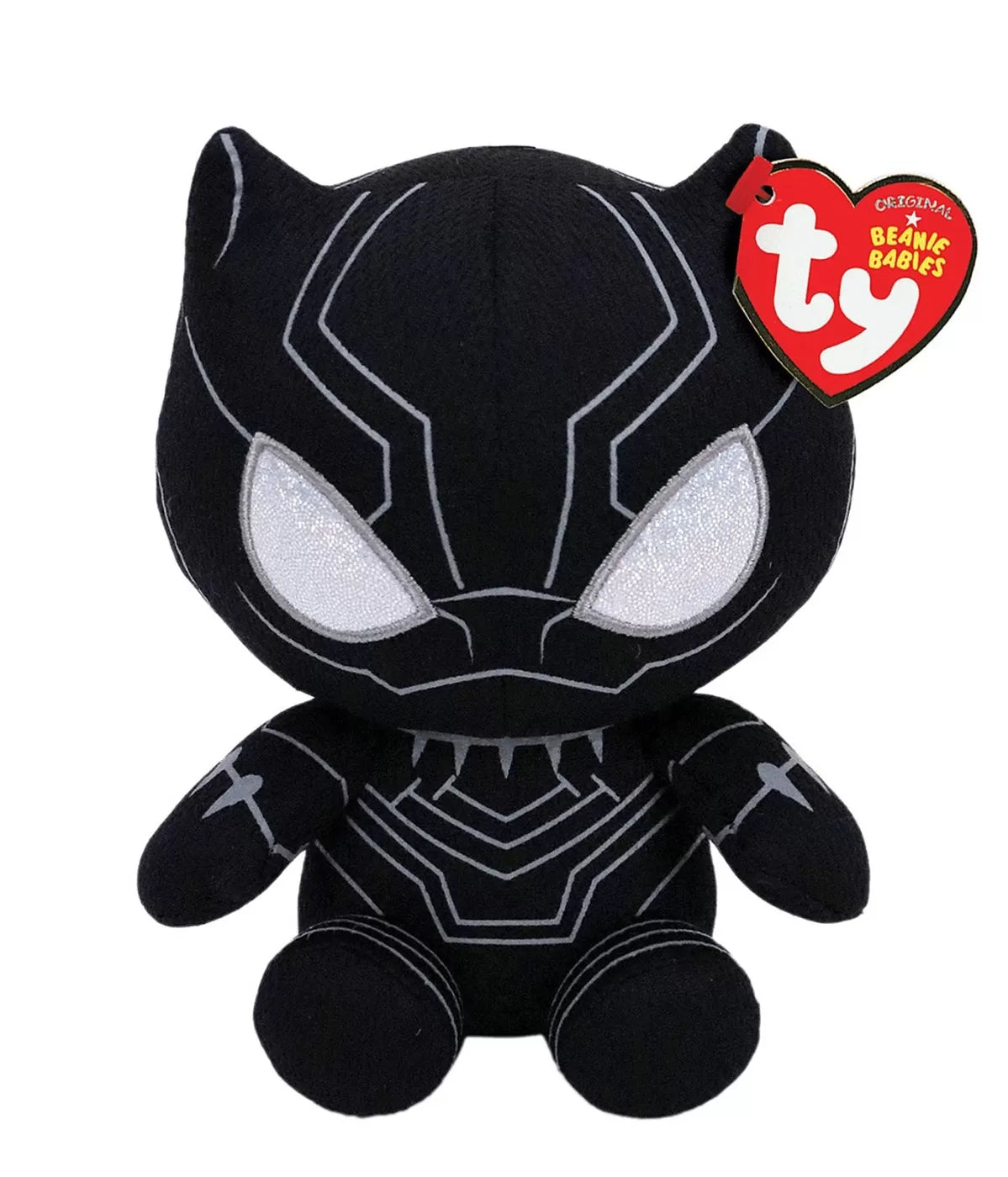 Plus ty 15cm beanie babies soft marvel black panther