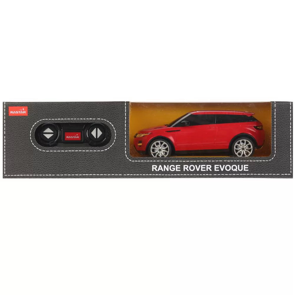 Masina cu telecomanda range rover evoque rosu scara 1 la 24