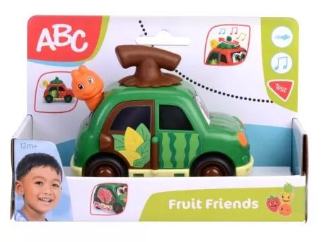 Abc fruit friends masinuta pepene 12cm