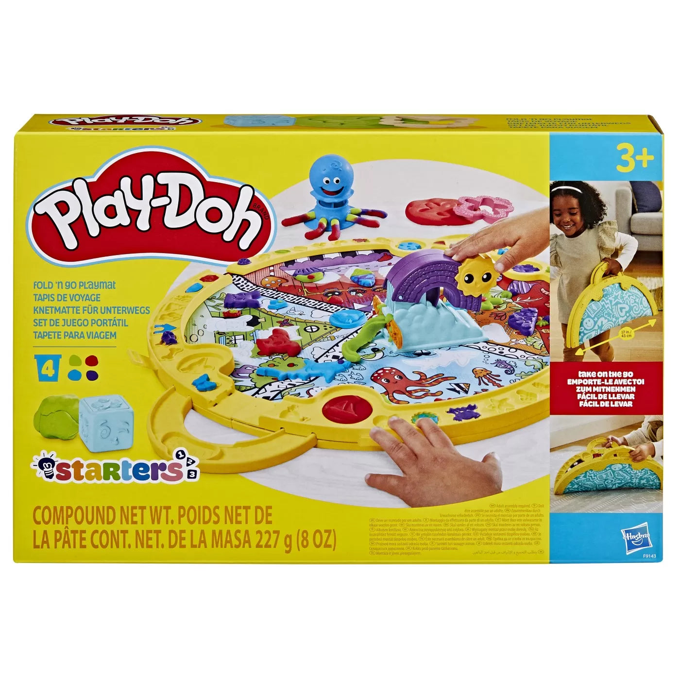 Play doh starters covoras de joaca pliabil