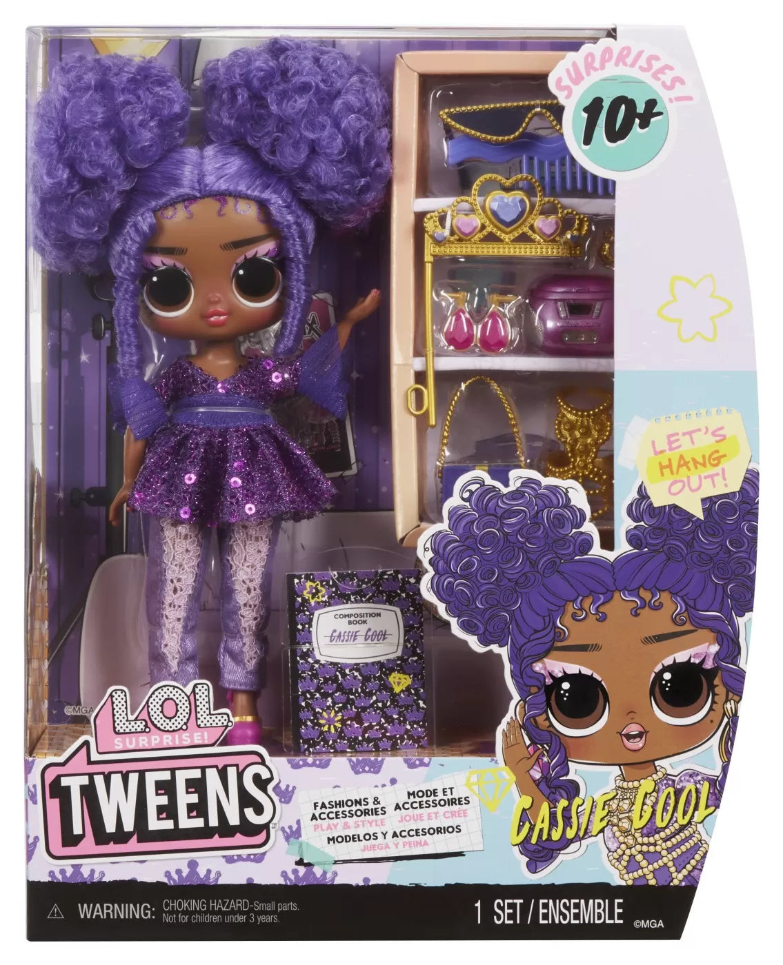 L.o.l. surprise! tweens papusa fashionista cassie cool cu surprize