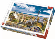 Puzzle trefl 1500 park barcelona