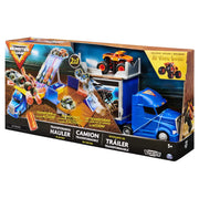 Monster jam set de joaca camionul convertibil in arena