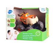 Masinuta bebe monster truck leopardul infuriat