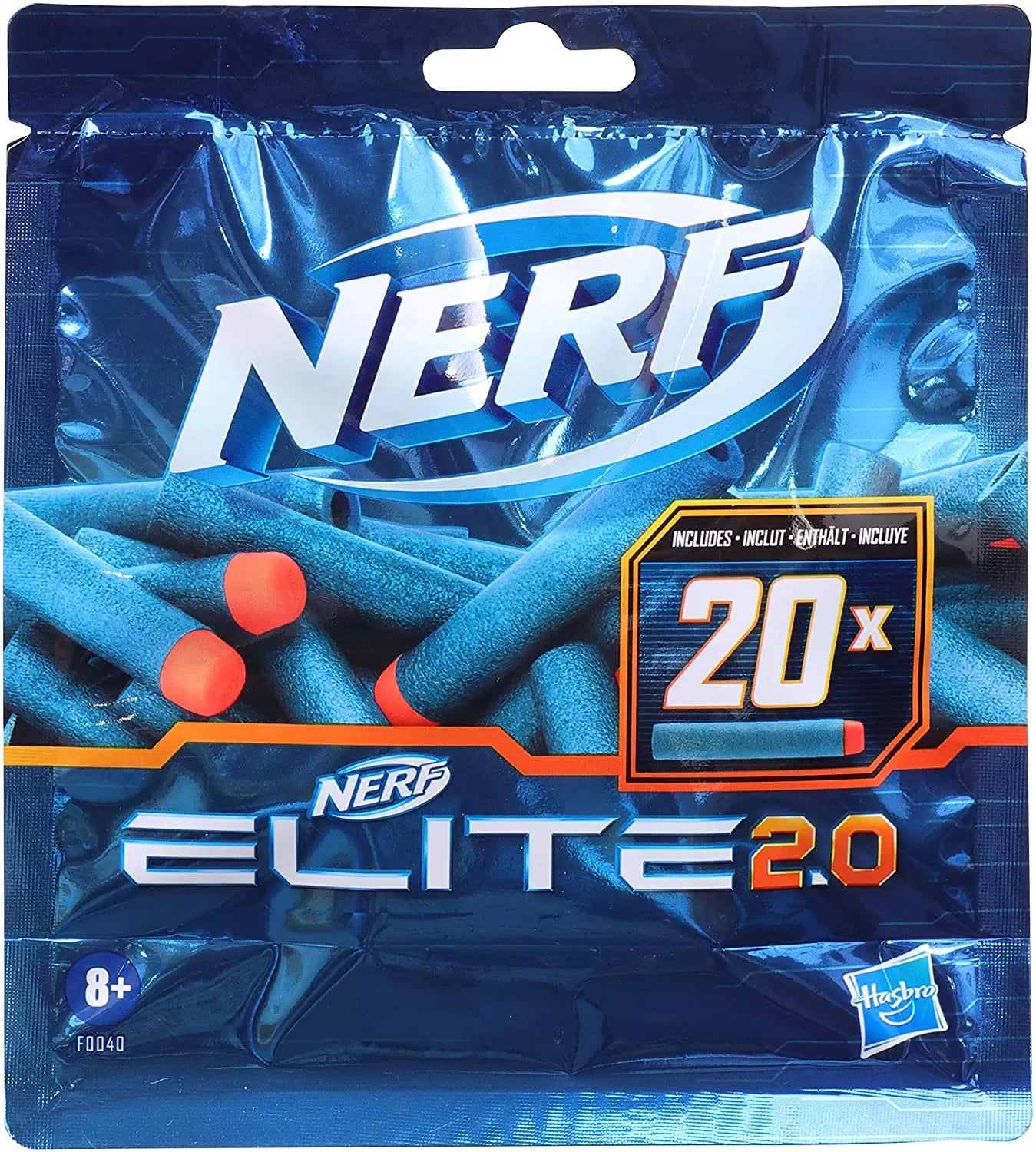 Nerf elite munitie 2.0 refill 20 piese