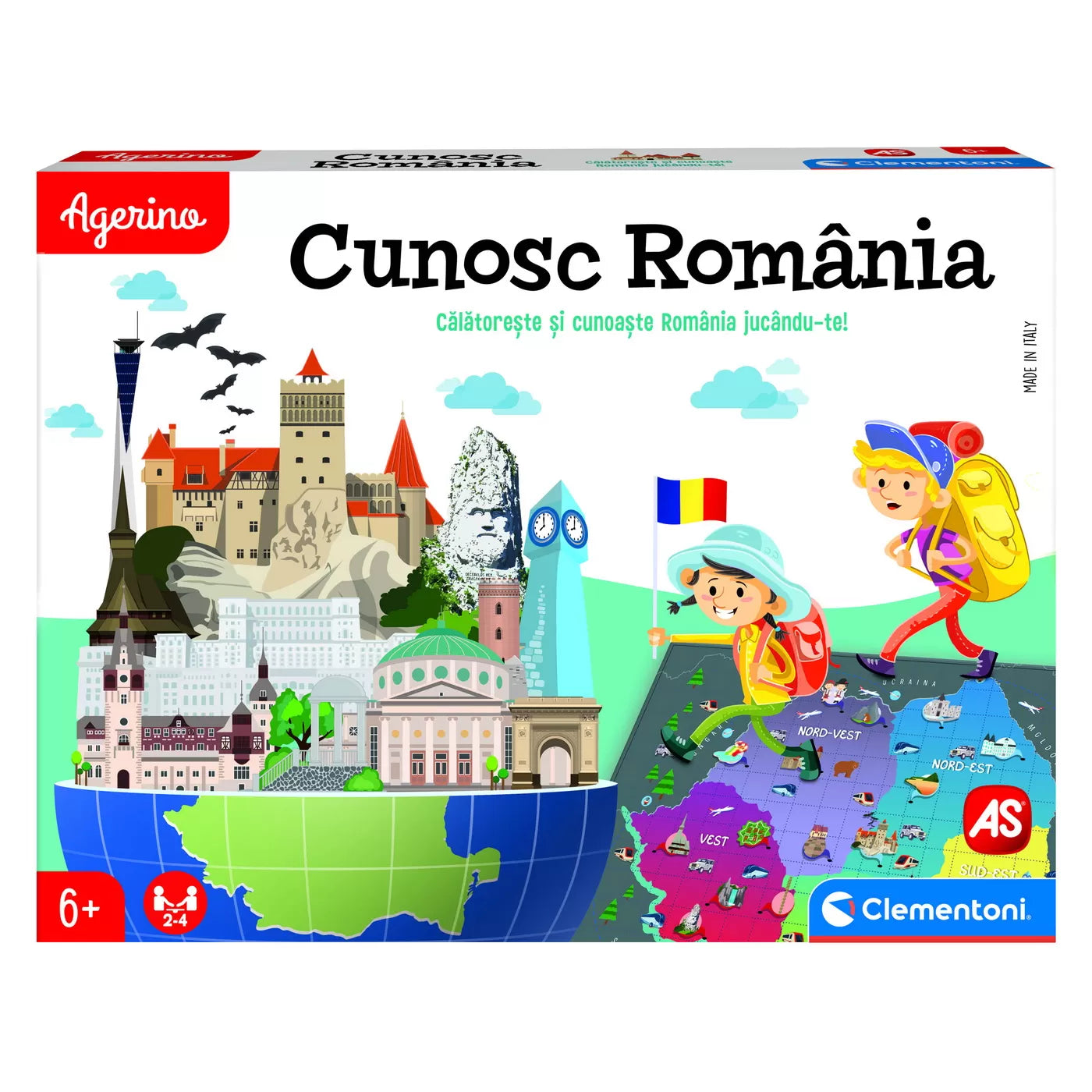 Agerino descoperind romania in limba romana