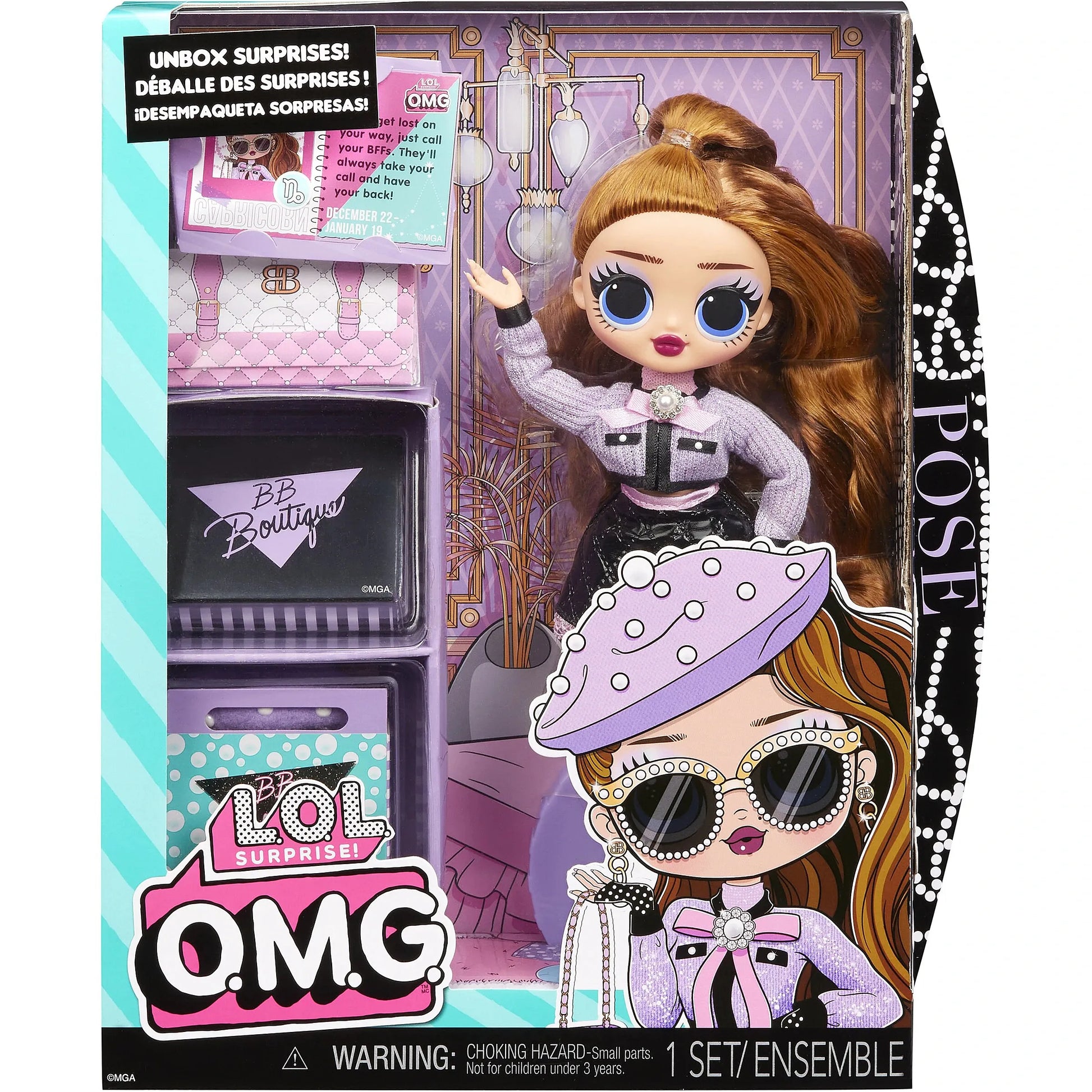 L.o.l. surprise! o.m.g. papusa fashionista pose
