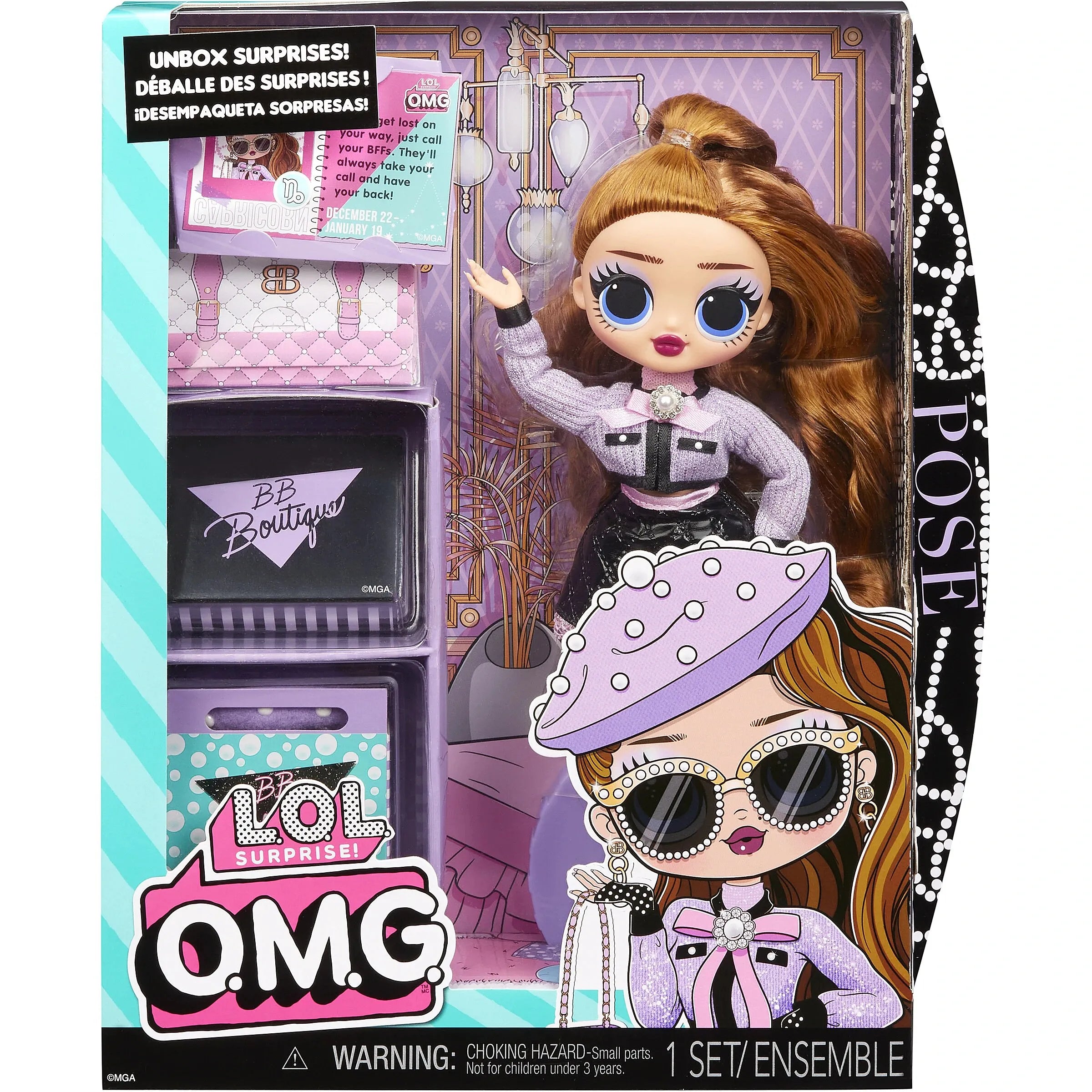 L.o.l. surprise! o.m.g. papusa fashionista pose