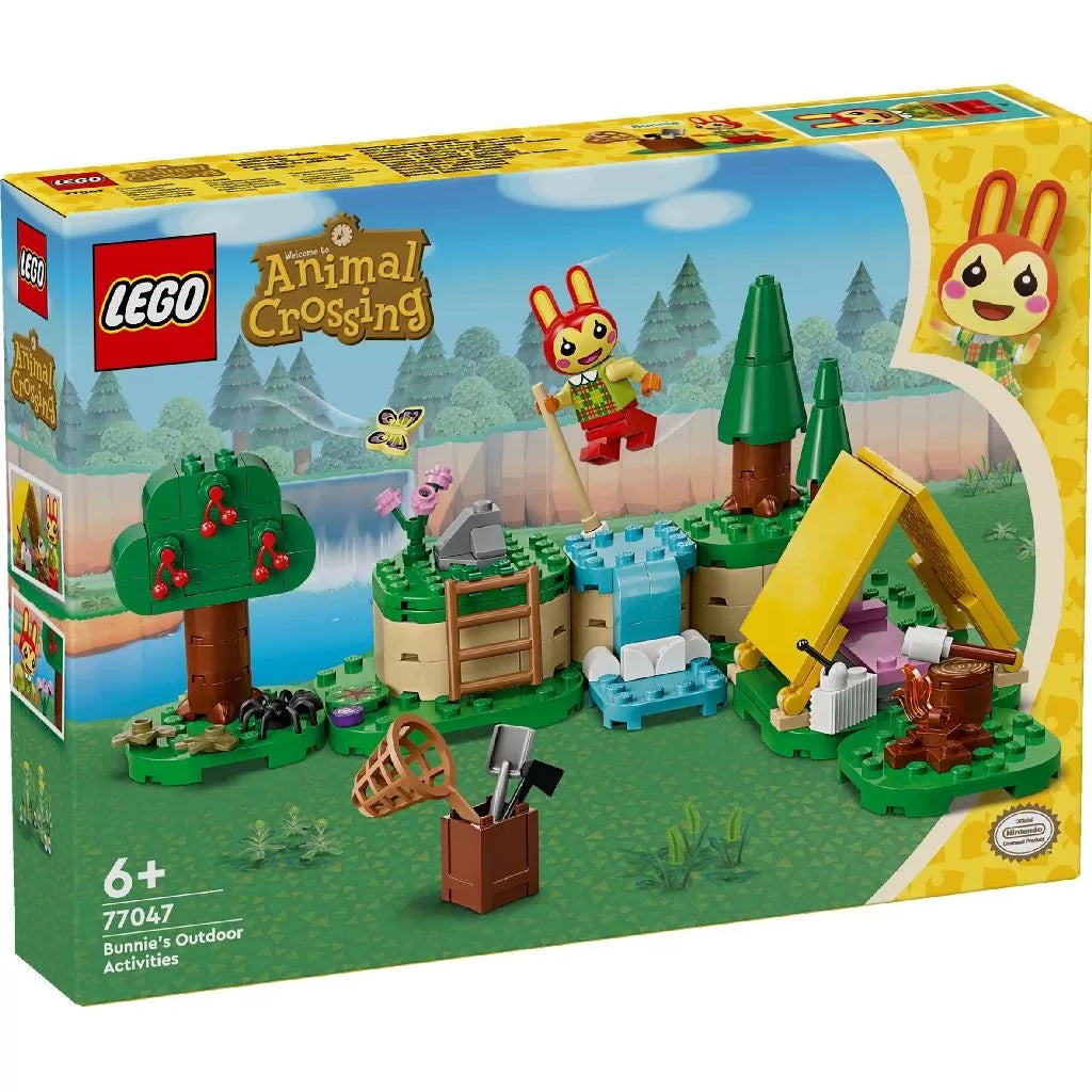 Lego animal crossing activitatile in aer liber ale lui bunnie 77047