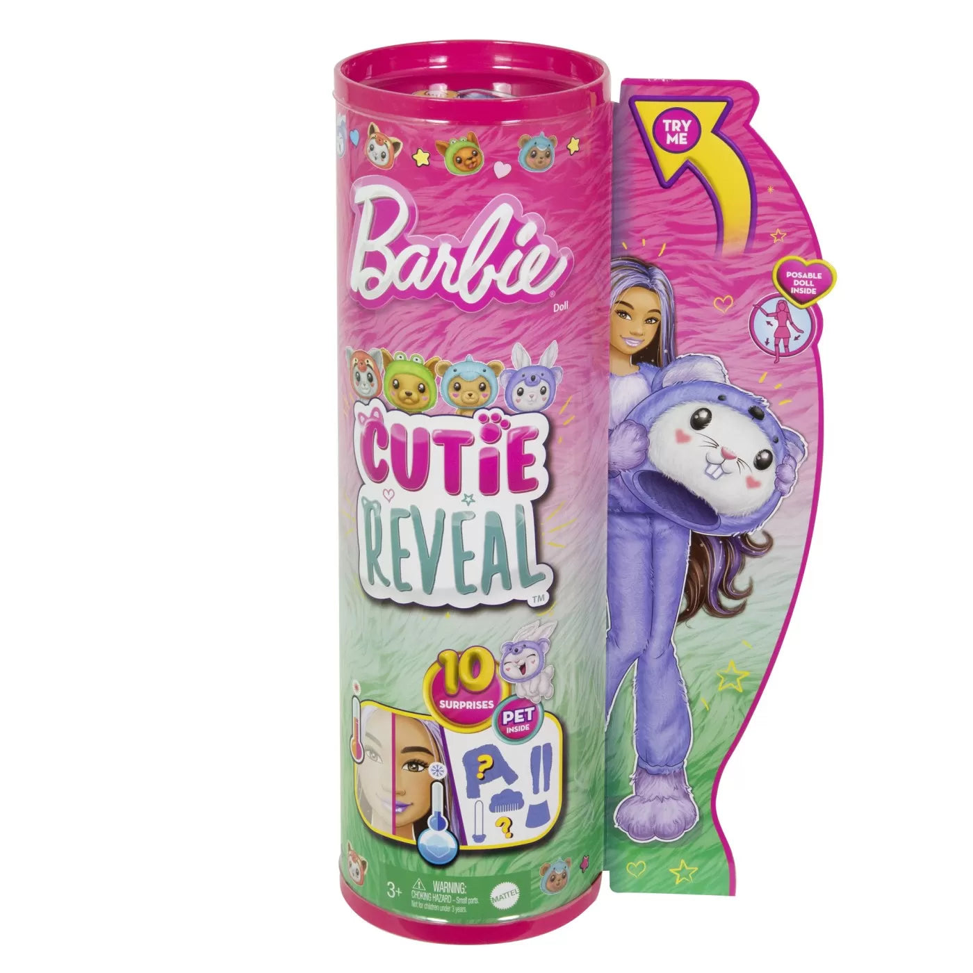 Barbie papusa barbie cutie reveal iepuras urs koala