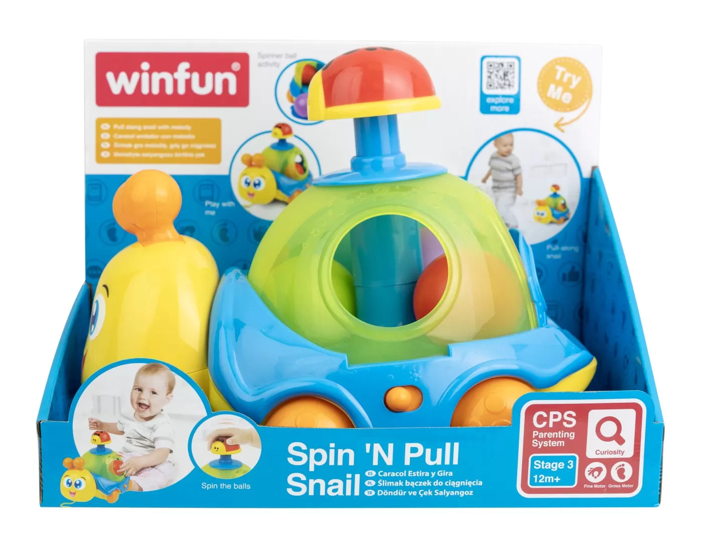Winfun jucarie de tras melc