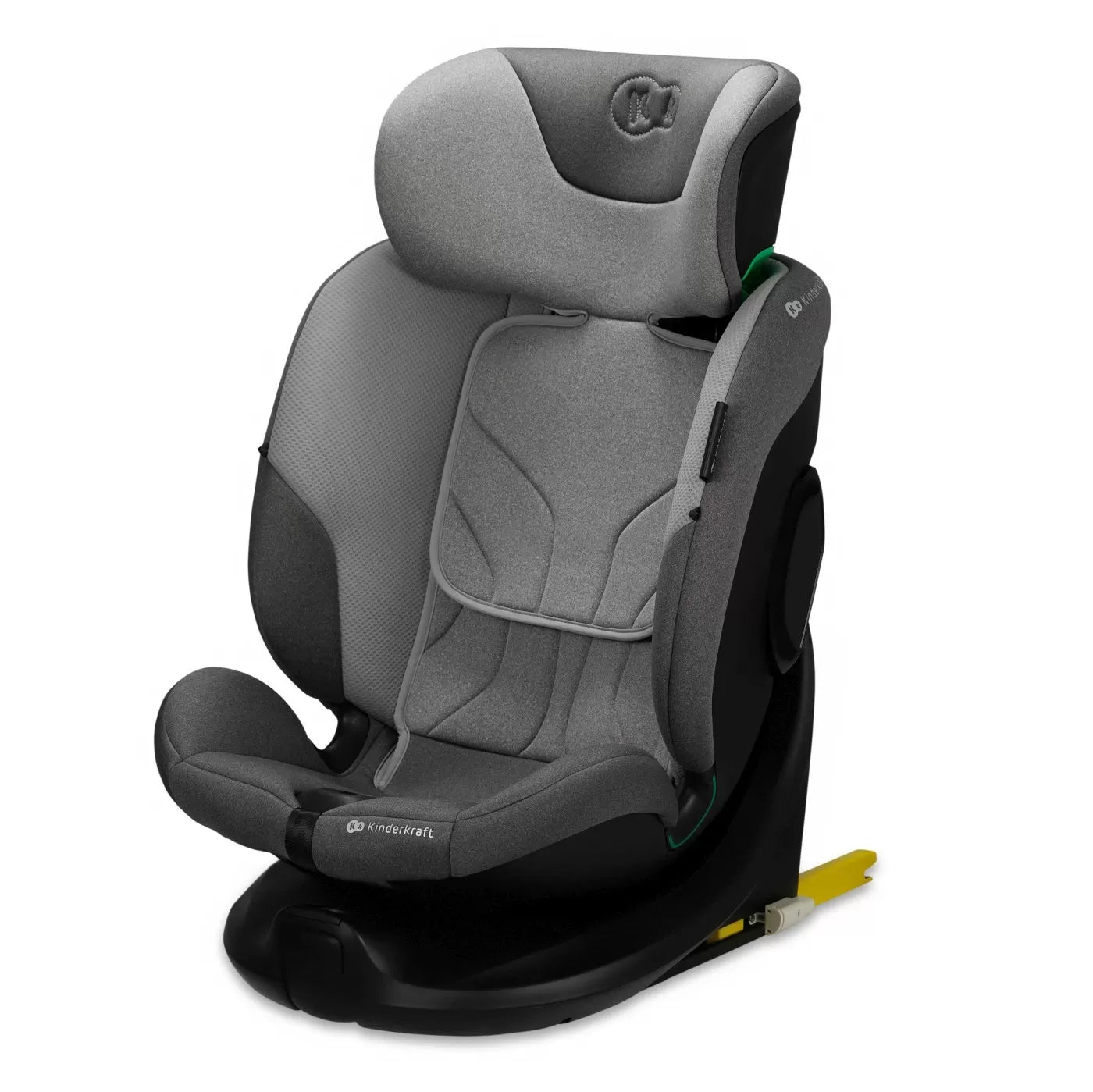 Scaun auto kinderkraft i-fix, i-size 40-150 cm, cool grey