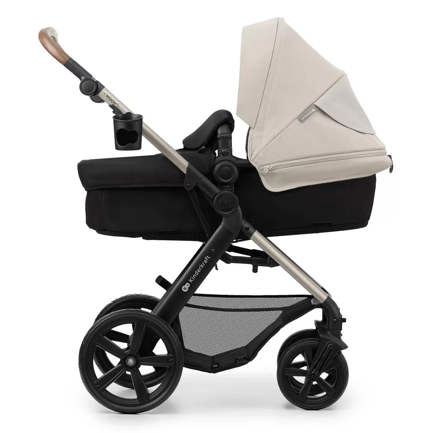 Carucior 3 in 1 kinderkraft moov 2, moonlight grey