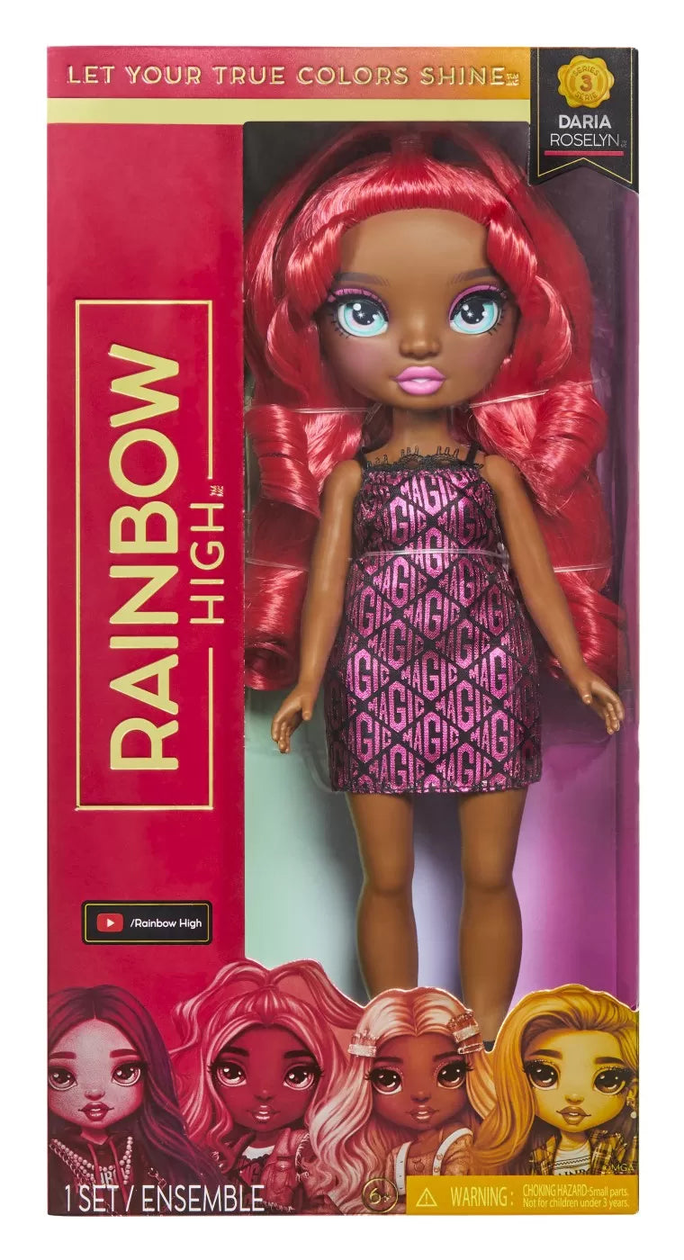 Rainbow high  papusa daria roselyn