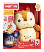 Winfun proiector si lampa de veghe veverita