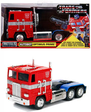 Masinuta metalica transformers  g1 optimus prime scara 1 la 32