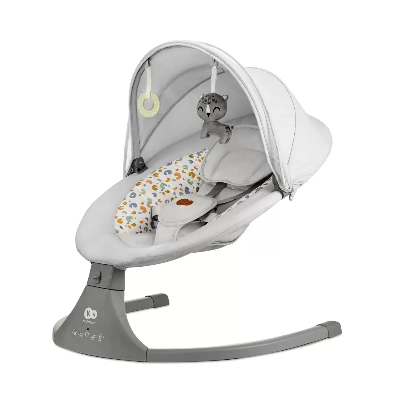 Leagan electric kinderkraft lumi 2, light grey