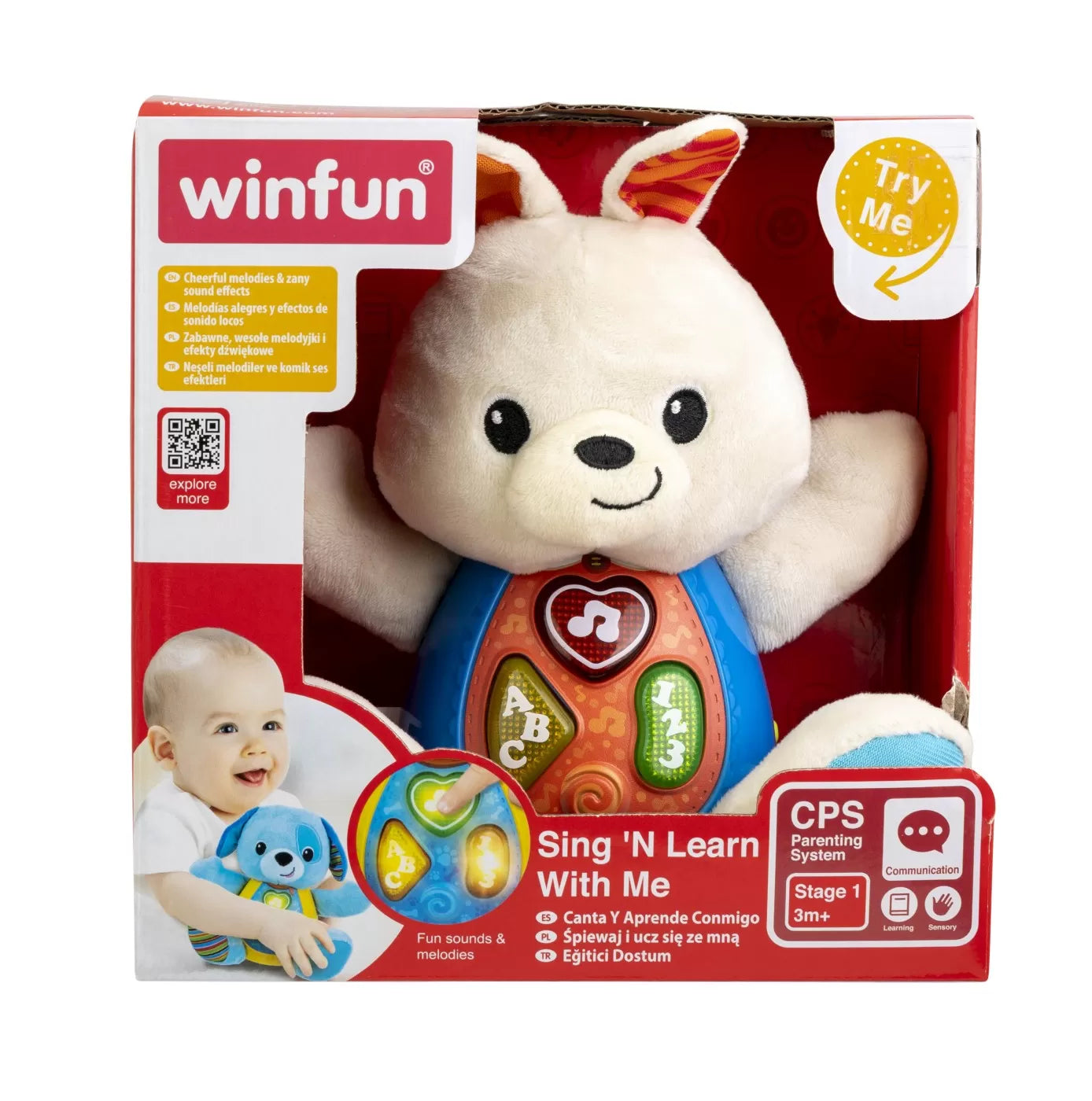 Winfun canta si invata cu iepurasul bouncy