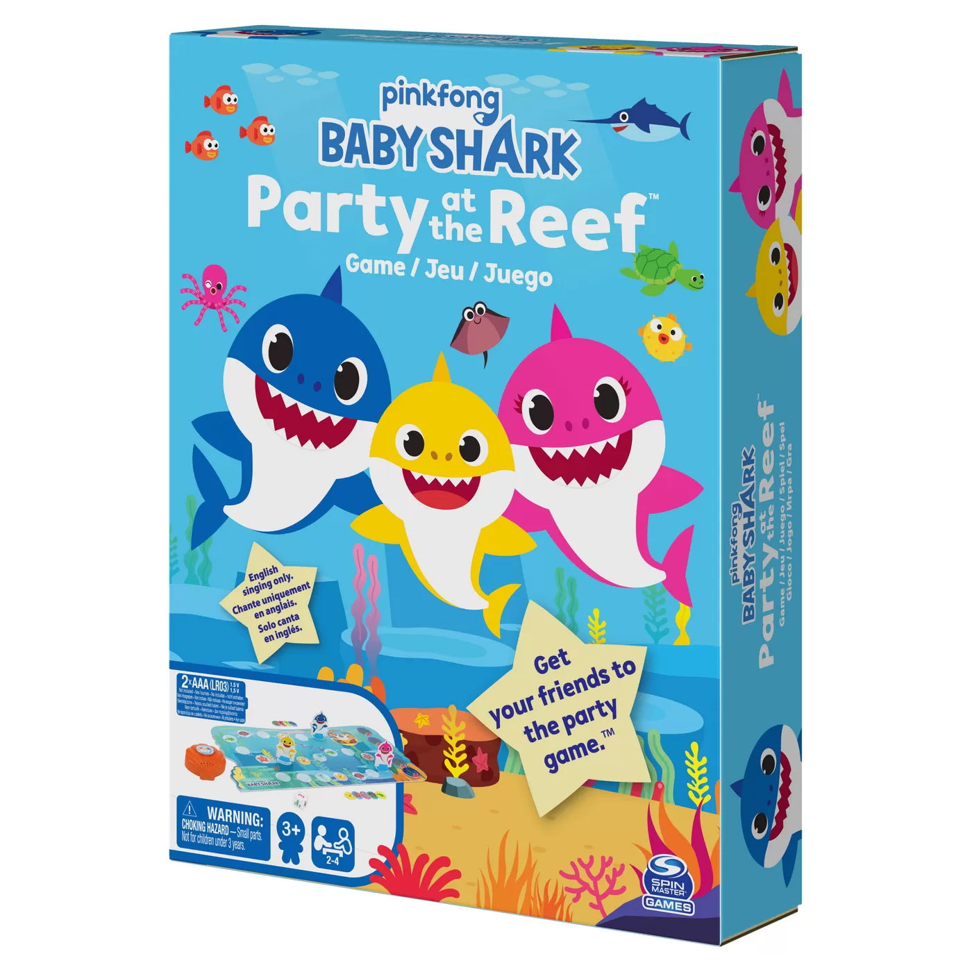 Baby shark joc petrecere la recif