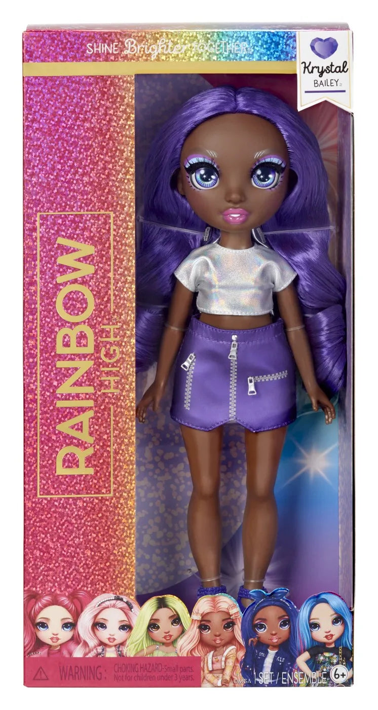 Rainbow high papusa fashionista krystal bailey