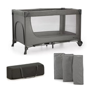 Patut travel kinderkraft joy2, fara accesorii, dark grey