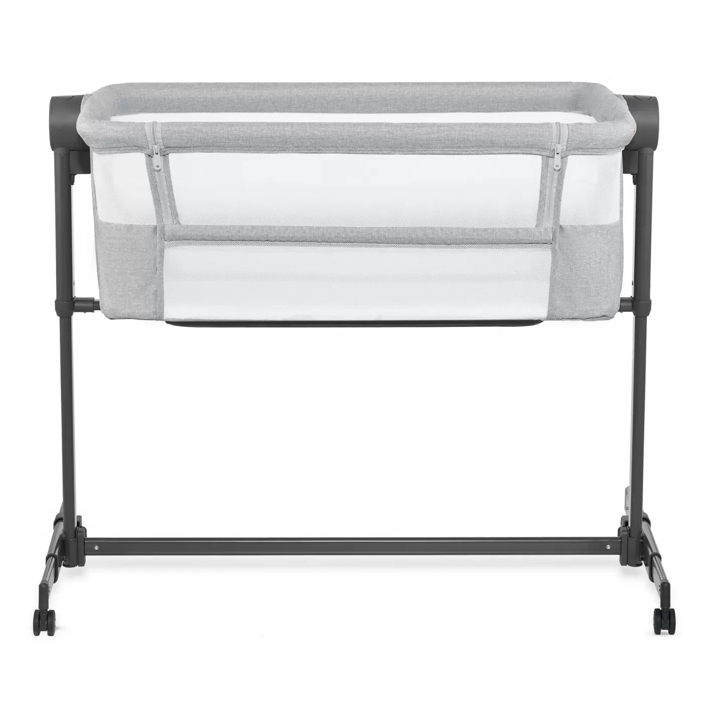 Patut co-sleeper kinderkraft neste up 2, gri deschis