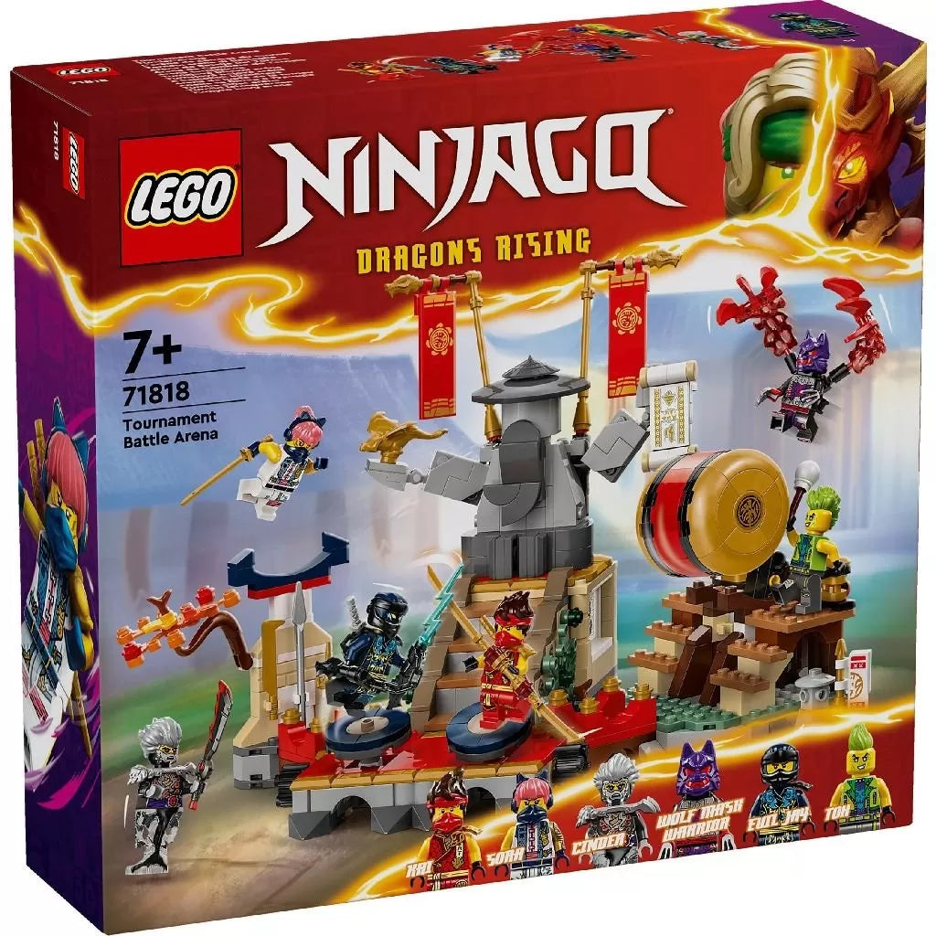 Lego ninjago arena de lupta de la turneu 71818
