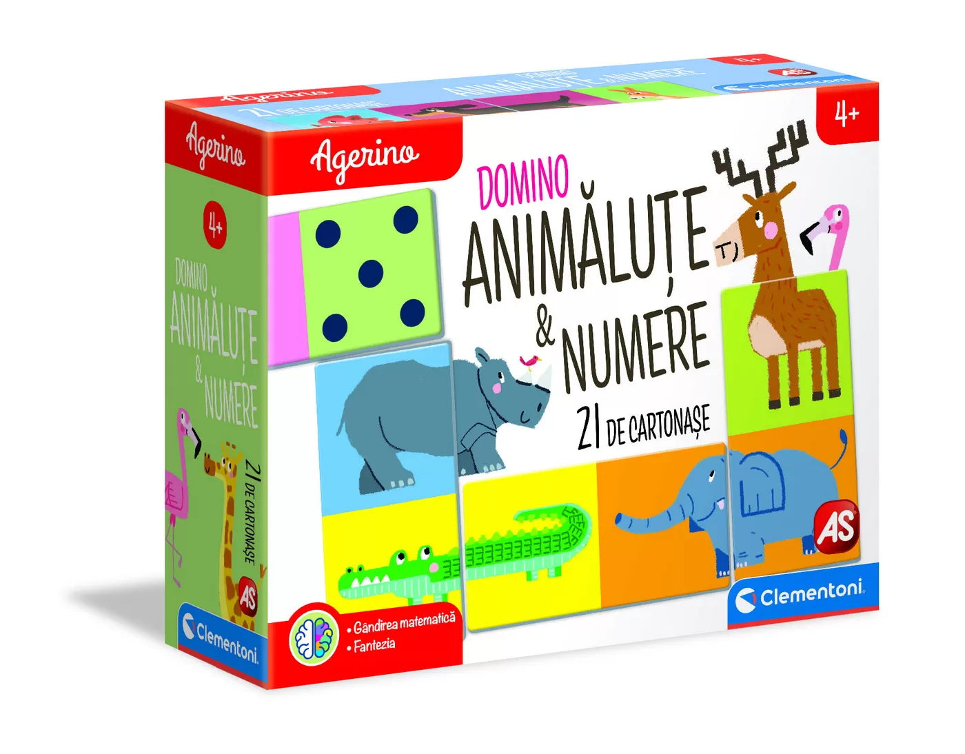 Agerino domino animalute numere