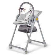 Scaun de masa kinderkraft lastree,  2 in 1, transformabil, grey